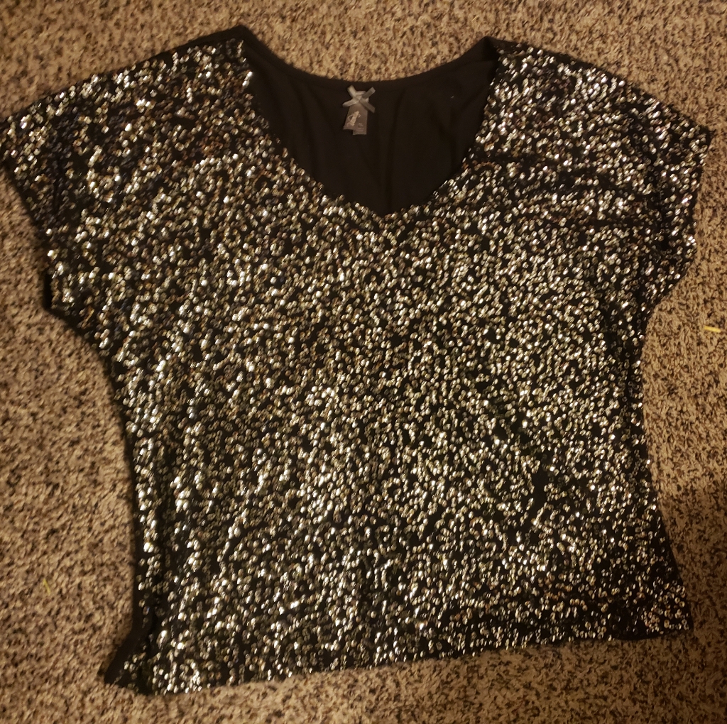 Vanity Sequin Tee